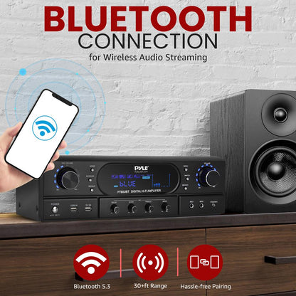 Home Theater Wireless Bt Streaming Recei