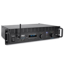 2000W 2-Channel Bluetooth Pro Audio Amplifier with LCD