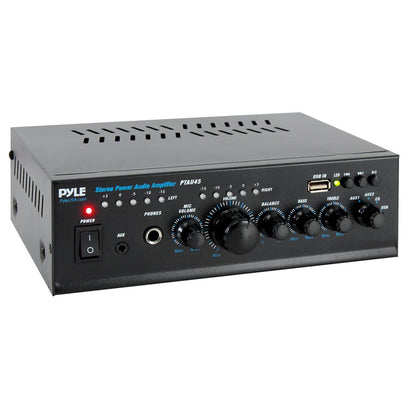 Pyle Mini Stereo Amplifiers Usb
