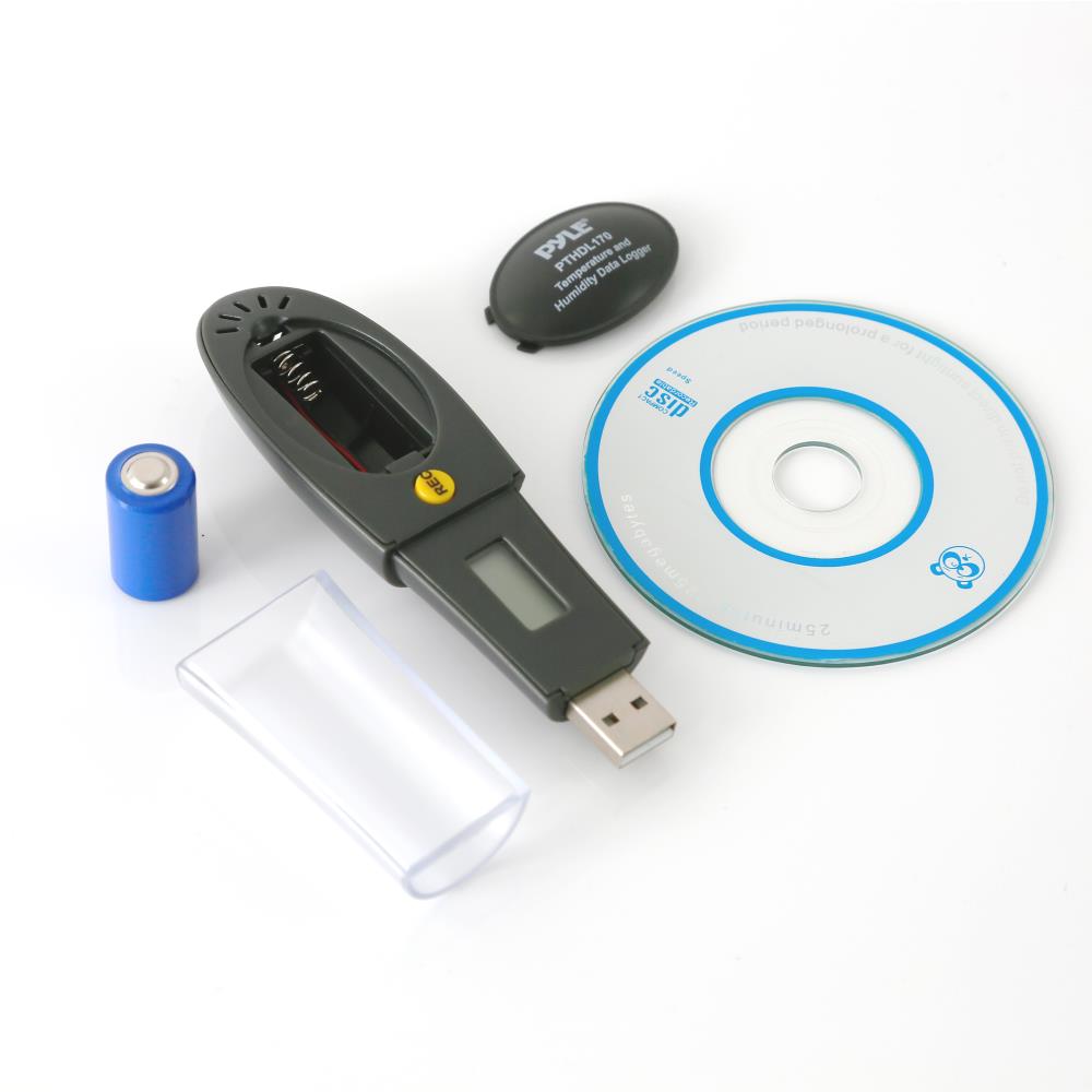 product image number 2 for Pyle Temperature & Humidity Usb Data-Logger