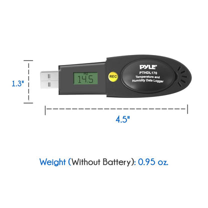 product image number 4 for Pyle Temperature & Humidity Usb Data-Logger