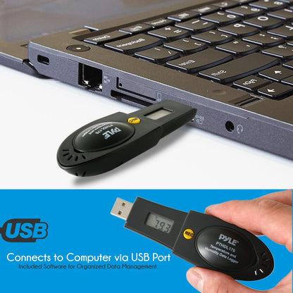 product image number 5 for Pyle Temperature & Humidity Usb Data-Logger