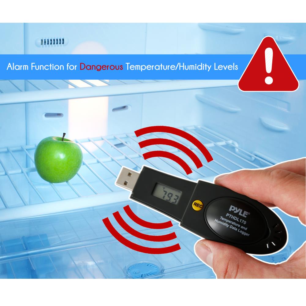 product image number 6 for Pyle Temperature & Humidity Usb Data-Logger