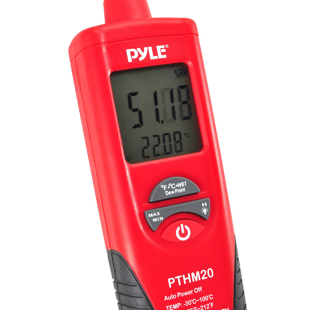 product image number 2 for Pyle Temperature & Humidity Meter