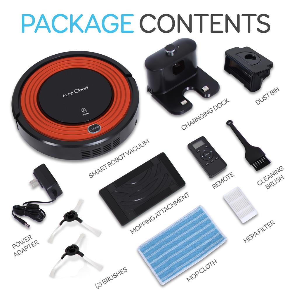 Pure Clean Robot Vacuum Cleaner - Thumbnail 2