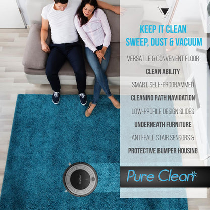 product image number 7 for Pyle Pure Clean Smart Robot Vacuum