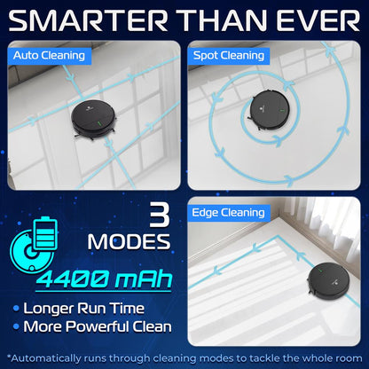 Robot Vacuum & Mop Combo, App Control, 700Pa Suction, Multi-Surface