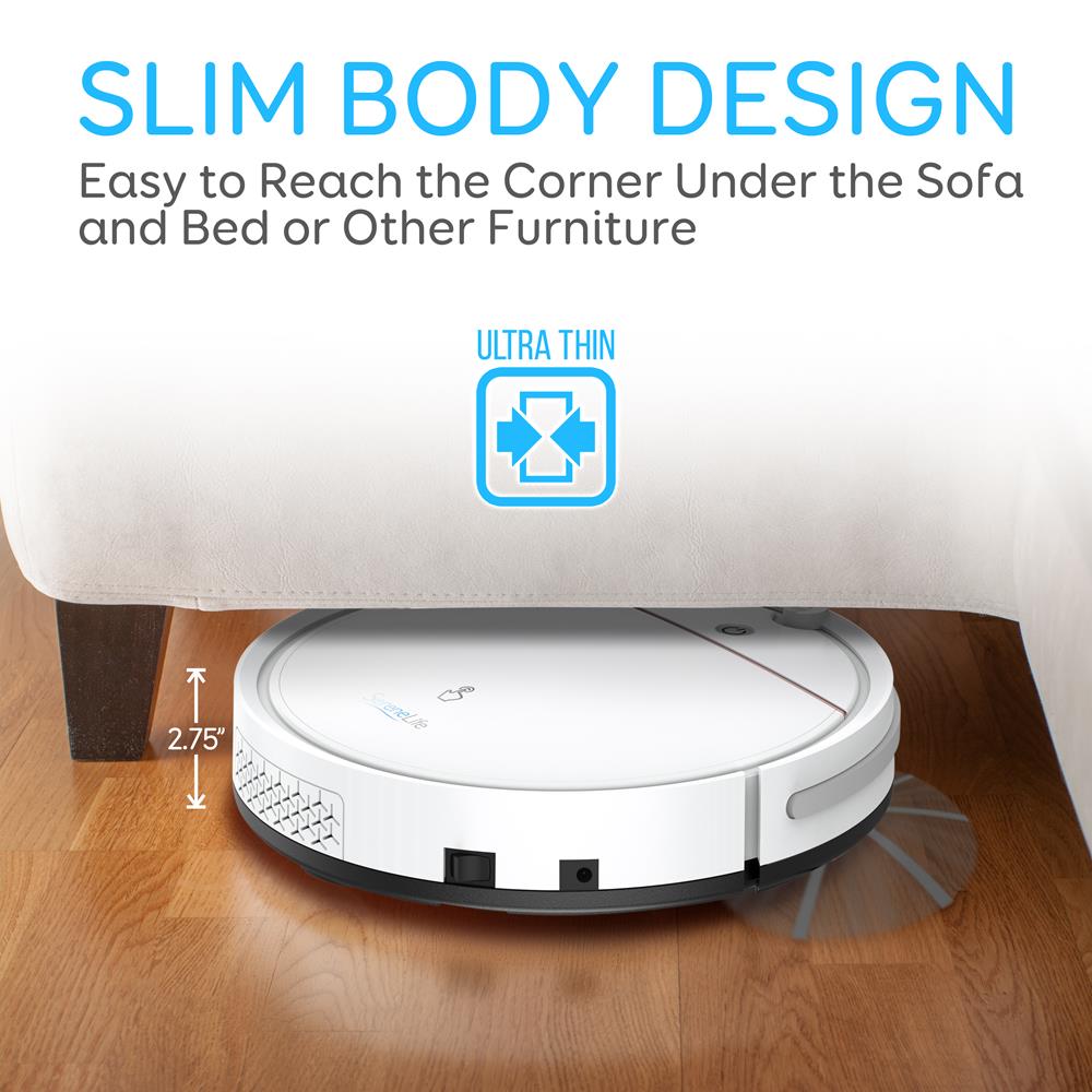 product image number 4 for SereneLife Smart Robot Vacuum Cleaner