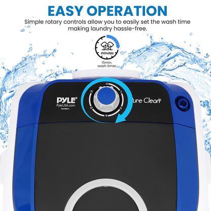 product image number 2 for Pyle Compact & Portable Washing Machine