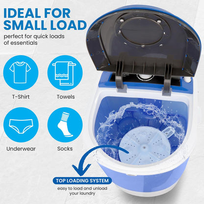 product image number 4 for Pyle Compact & Portable Washing Machine