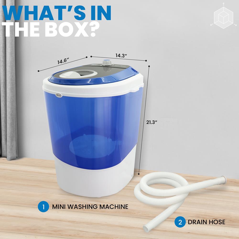 Pyle Compact & Portable Washing Machine - Thumbnail 4