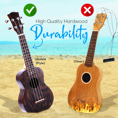 product image number 2 for Pyle Soprano Ukulele Beginner Pack