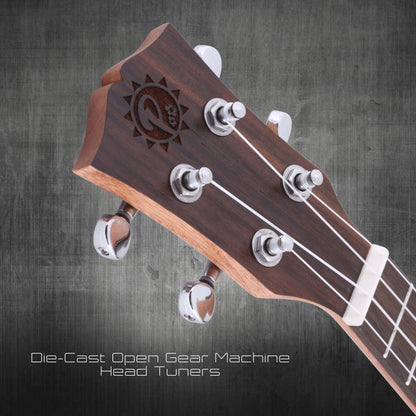 product image number 6 for Pyle Traditional 4-String Soprano Ukulele