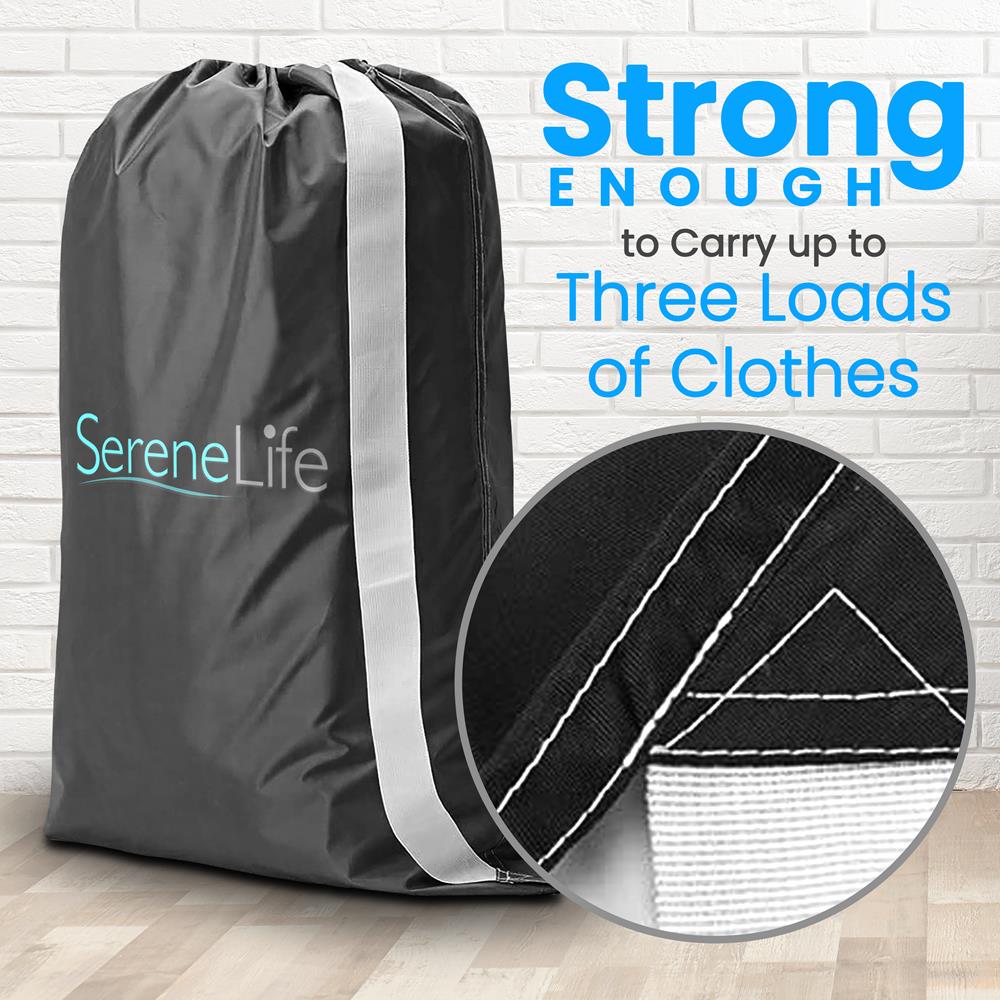 product image number 3 for SereneLife Nylon Laundry Bag