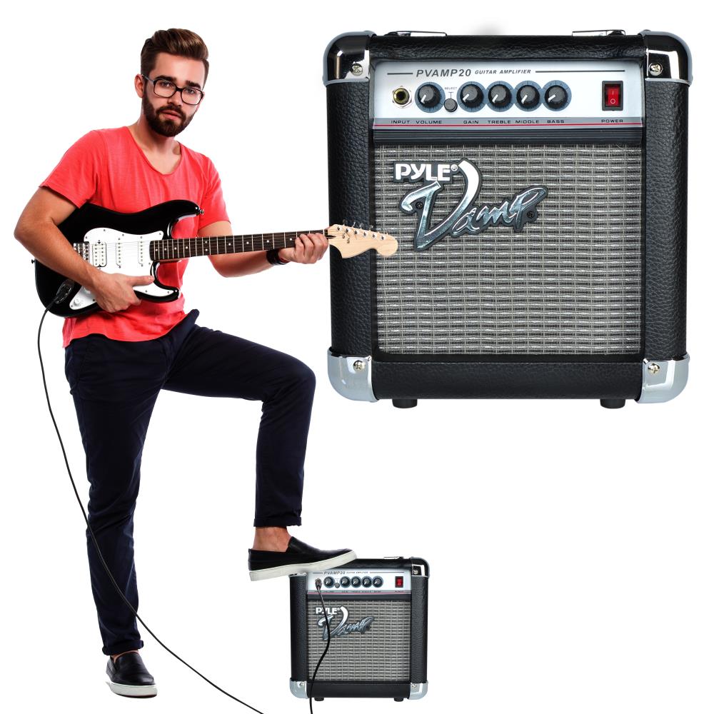 20W Guitar Amplifier, Crunchy Sound, 3-Band EQ, 6