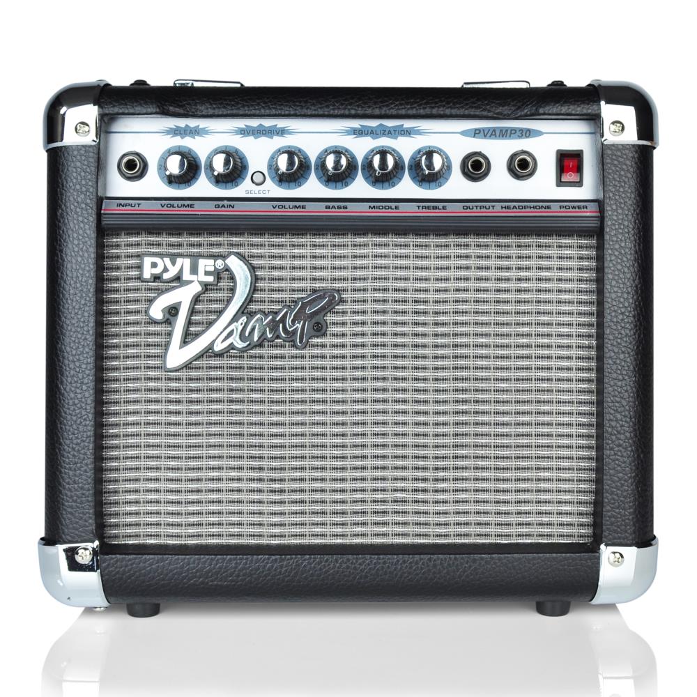 30W Amplifier, Crunchy Sound, 3-Band EQ, Overdrive, 6