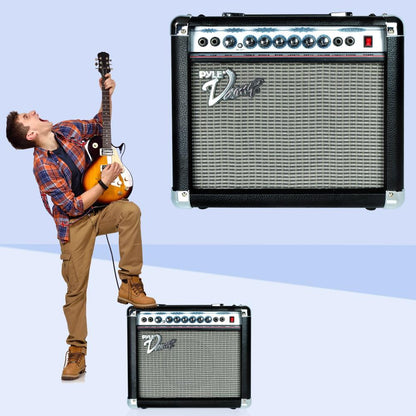 60W Guitar Amplifier, Powerful Sound, 3-Band EQ, Overdrive