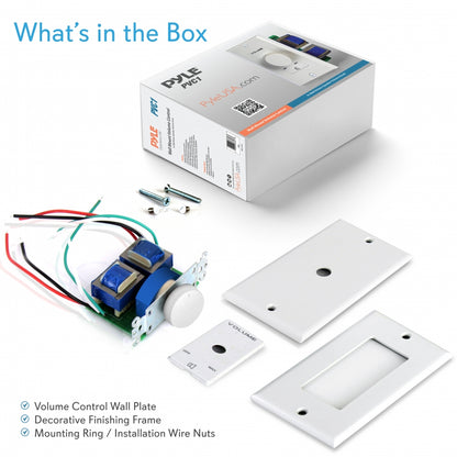 Wall Mount Rotary Volume Control
