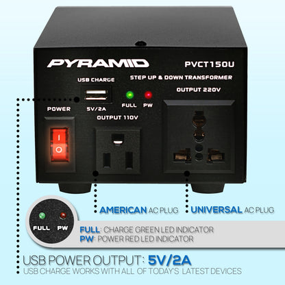 product image number 2 for Pyramid Step Up And Step Down Transformer