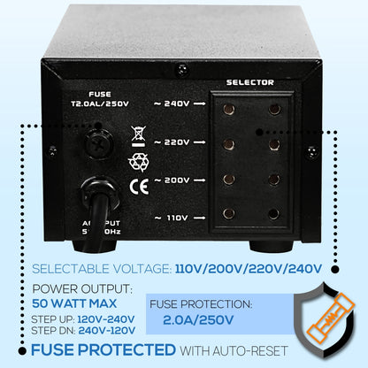 product image number 3 for Pyramid Step Up And Step Down Transformer