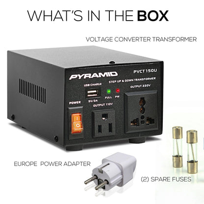 product image number 7 for Pyramid Step Up And Step Down Transformer