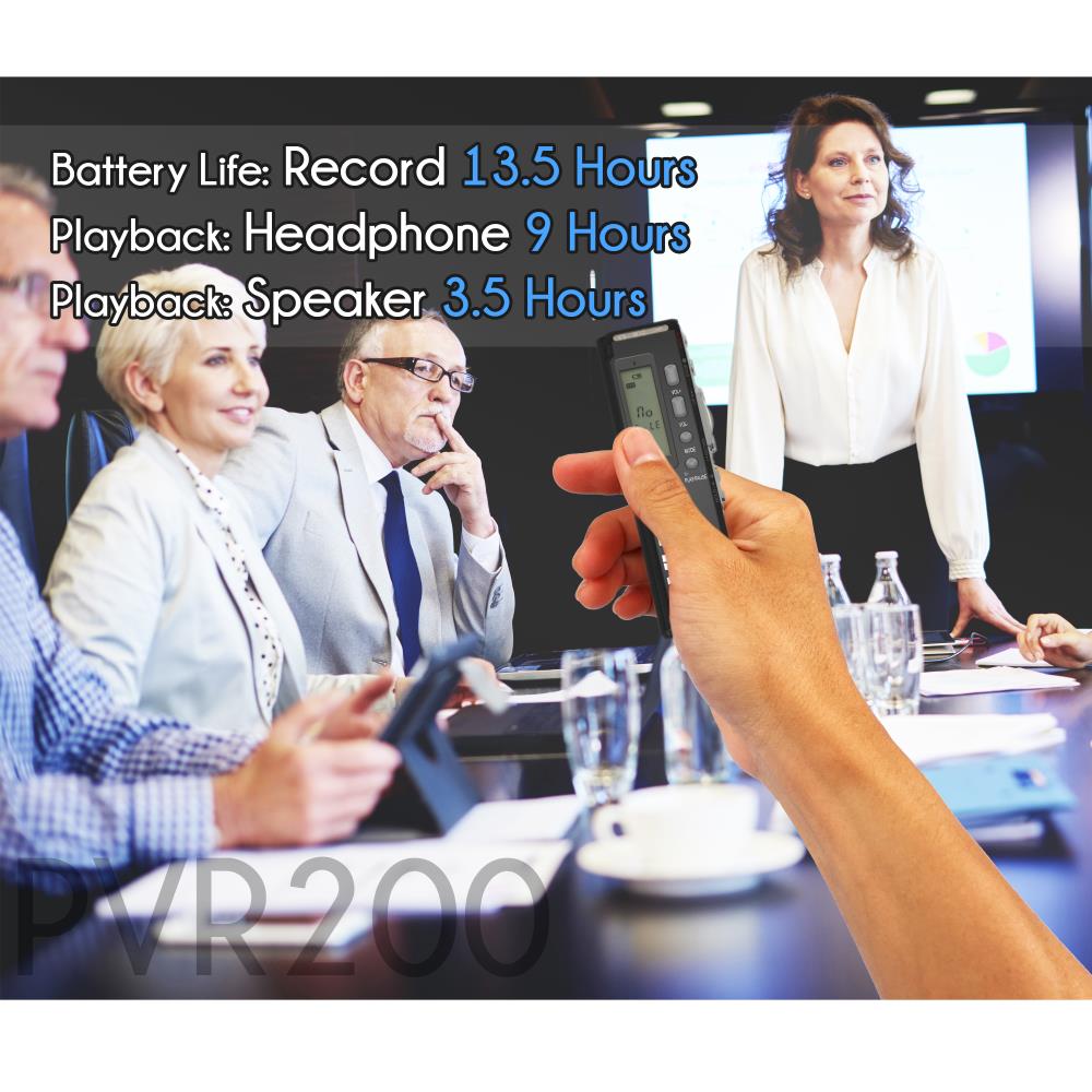 product image number 5 for Pyle Voice Recorder With Built-In Memory