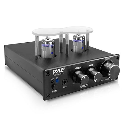 Bluetooth Tube Amplifier 600W Power Dual Vacuum Tubes Aluminum