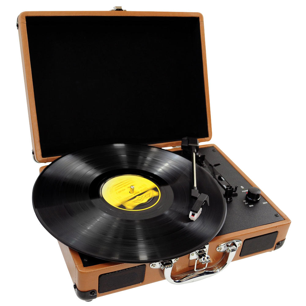 product image number 1 for Pyle Portable Record Player Turntable