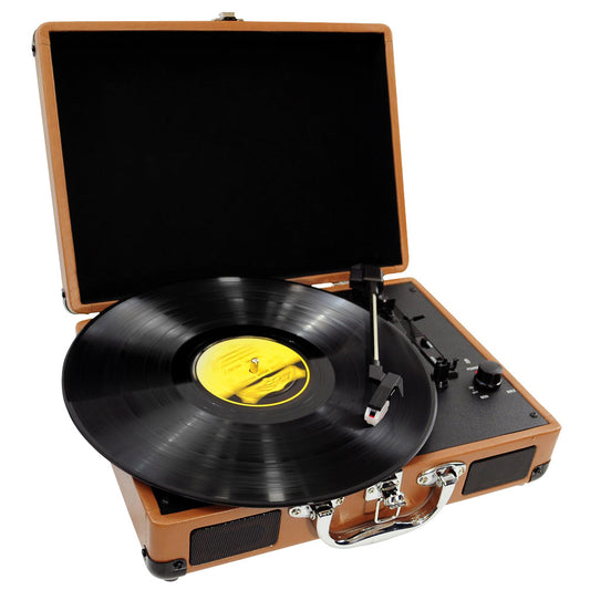 product image number 1 for Pyle Portable Record Player Turntable