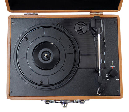 product image number 2 for Pyle Portable Record Player Turntable