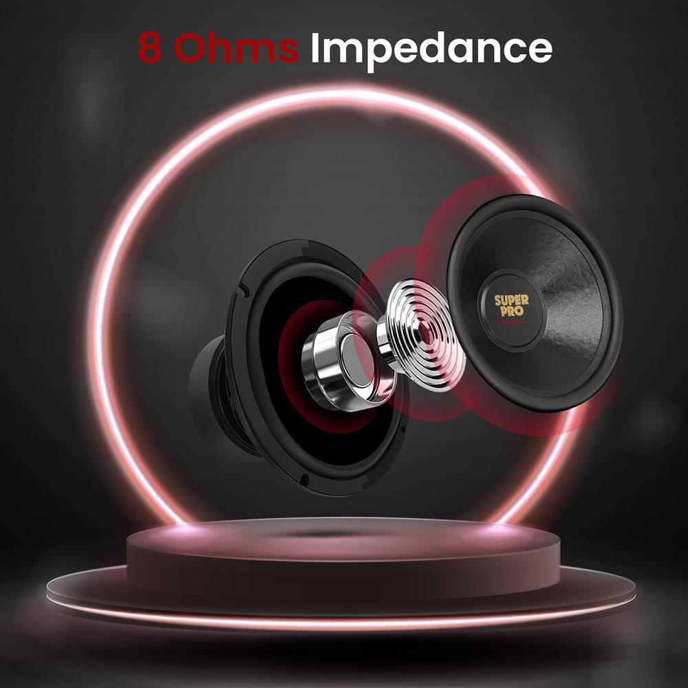 product image number 4 for Pyramid 8 Ohm: 10" 45 Oz Mag. Subwoofer