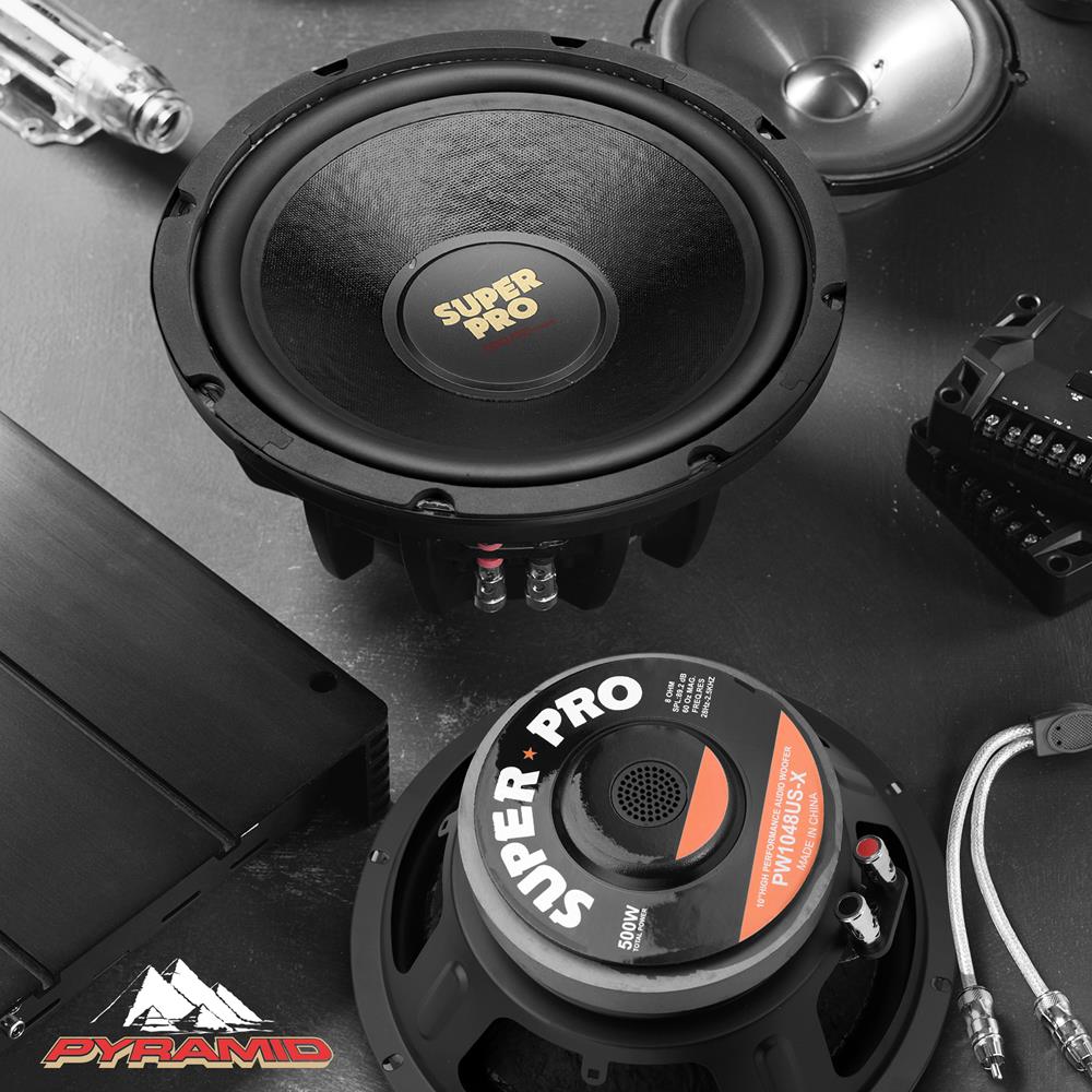 product image number 5 for Pyramid 8 Ohm: 10" 45 Oz Mag. Subwoofer