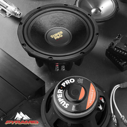 product image number 5 for Pyramid 8 Ohm: 10" 45 Oz Mag. Subwoofer