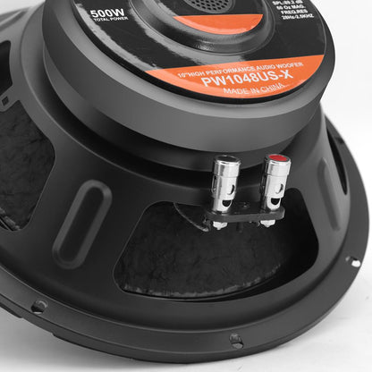 product image number 6 for Pyramid 8 Ohm: 10" 45 Oz Mag. Subwoofer