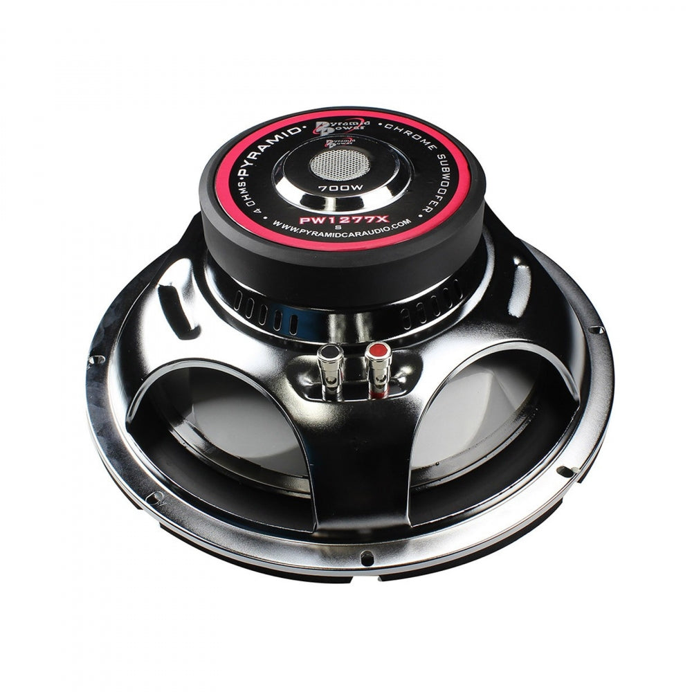 product image number 2 for Pyramid 12" Chrome Woofer