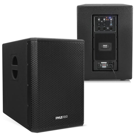 12" 1600W Subwoofer System, Louder Bass, DSP Processor, Wooden Enclosure