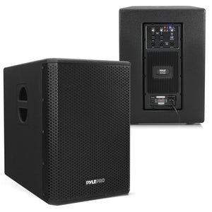 12" 1600W Powered Subwoofer Box System
