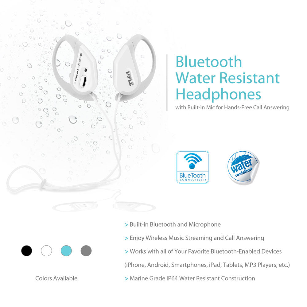 product image number 3 for Pyle Stream Sports Bluetooth Headphones