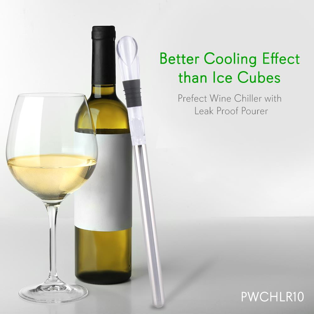2 In 1 Stainless Steel Wine Chill Rod Wi - Thumbnail 2