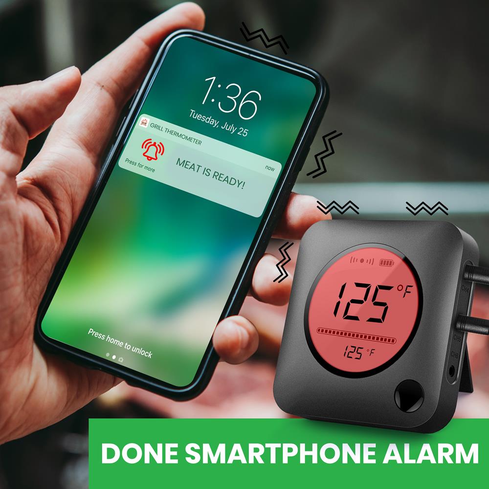 Wireless Bt Bbq Digital Thermometer - Thumbnail 5