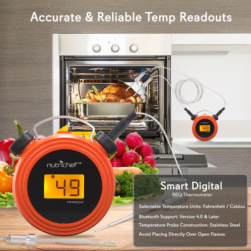 Smart Bluetooth BBQ Thermometer - Thumbnail 5