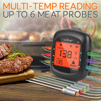 Temperature Probe Best Meat Thermometer With App Cincofelia