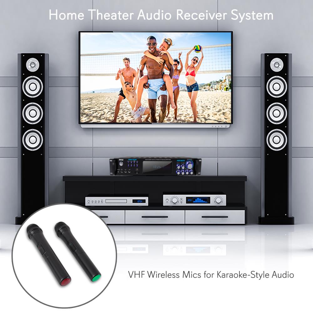 product image number 6 for Pyle Bluetooth Home Theater Hybrid Amplifier