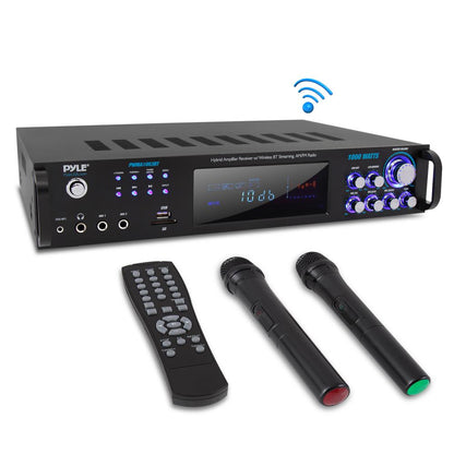 product image number 1 for Pyle Bluetooth Home Theater Hybrid Amplifier