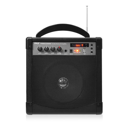 Portable PA Speaker & Microphone System – Wireless Bluetooth with Rechargeable Battery, 60W Power & 10-Hour Playtime