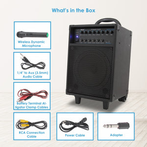 Offers Pyle Wireless Portable PA System-400W (3D2)