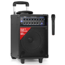 Wireless Portable PA System 400W Rechargeable Bluetooth Speaker w/Wheels