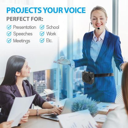 product image number 6 for Pyle Waist-Band Portable Pa System