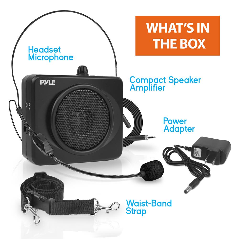 product image number 7 for Pyle Waist-Band Portable Pa System