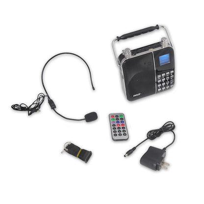 Portable Karaoke Speaker System, Sing-Along Display, Rechargeable Battery